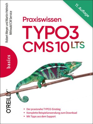 cover image of Praxiswissen TYPO3 CMS 10 LTS